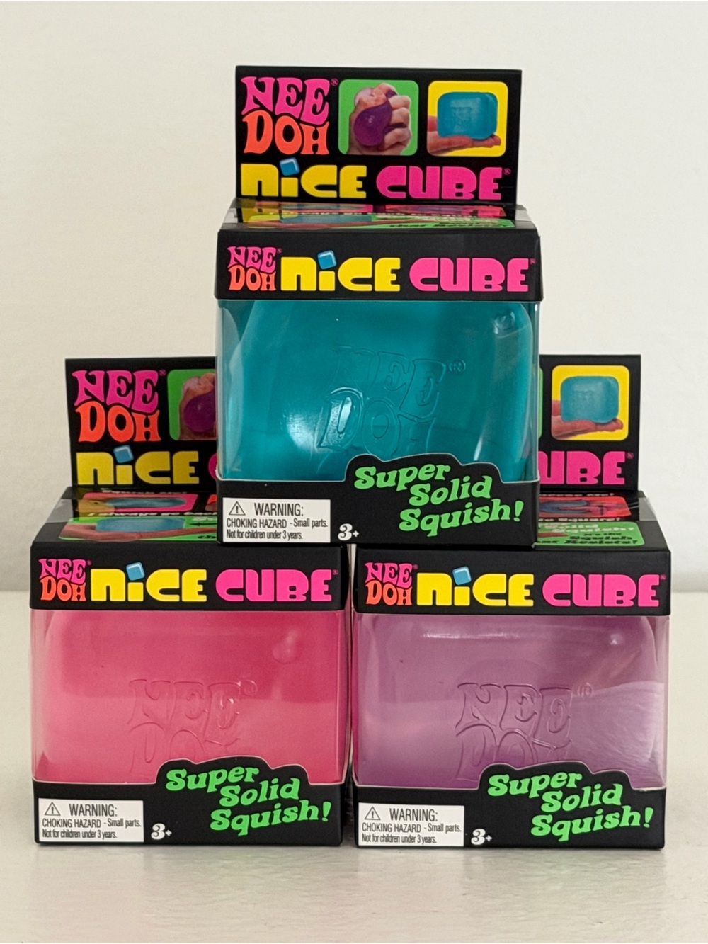 Needoh Nice Cube Bundle (Set of 3)
